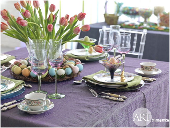 Easter Table Settings & Decor Ideas - Art Of ImaginationArt Of Imagination